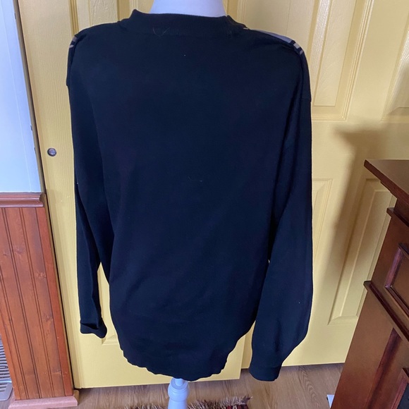 Sergio Louis Italy, Black Grey and Browns 20% Wool Sweater - Picture 2 of 5